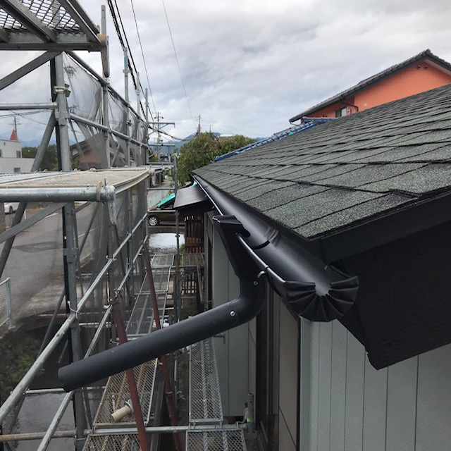 【2020年8月】屋根工事、雨樋工事　上田市