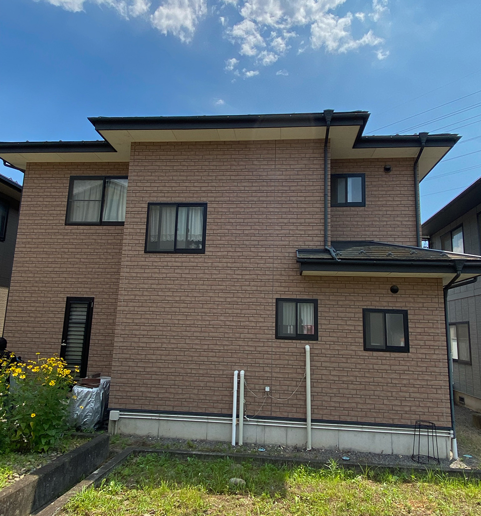 外壁塗装工事　上田市