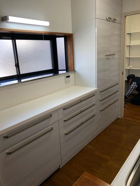キッチン及びバックヤード改修工事　上田市