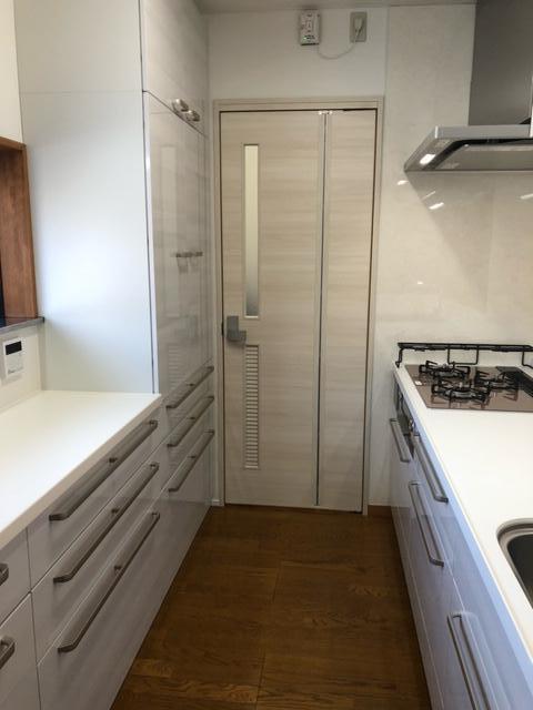 キッチン及びバックヤード改修工事　上田市