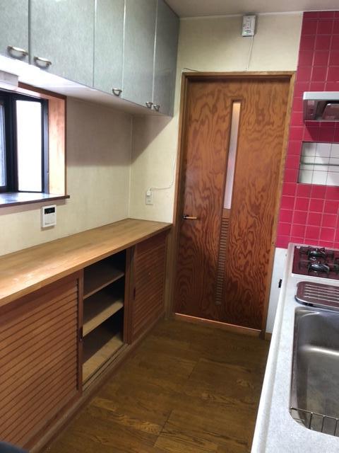 キッチン及びバックヤード改修工事　上田市