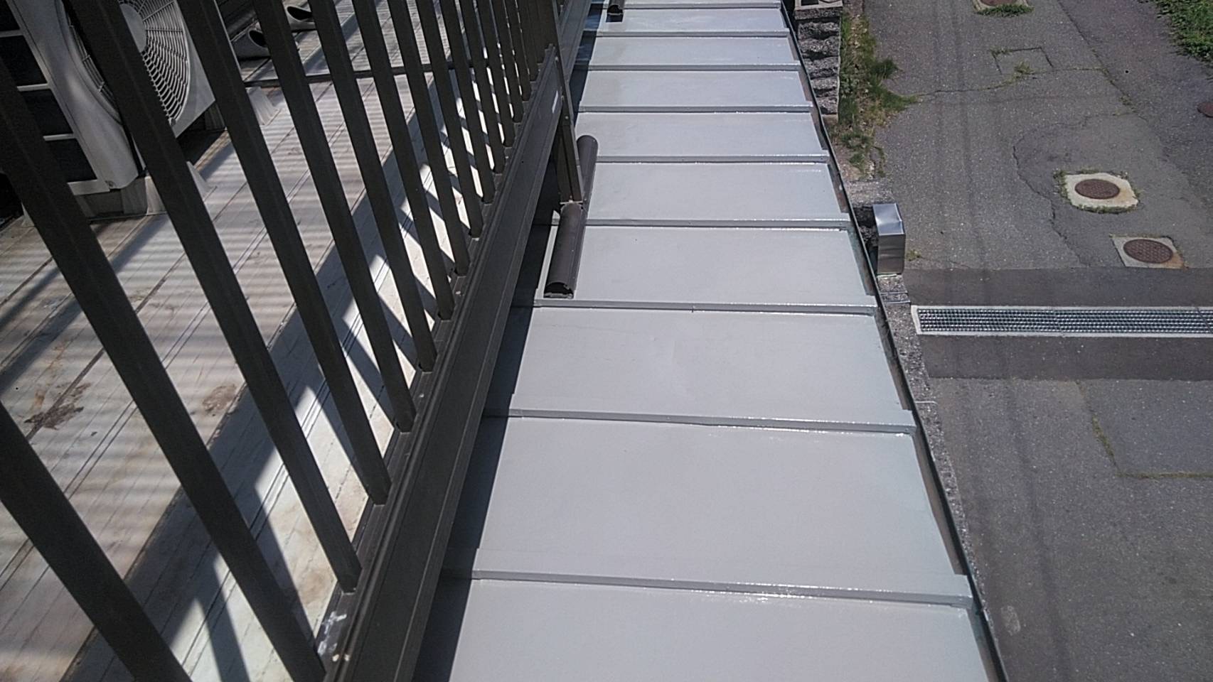 屋根塗装工事　上田市